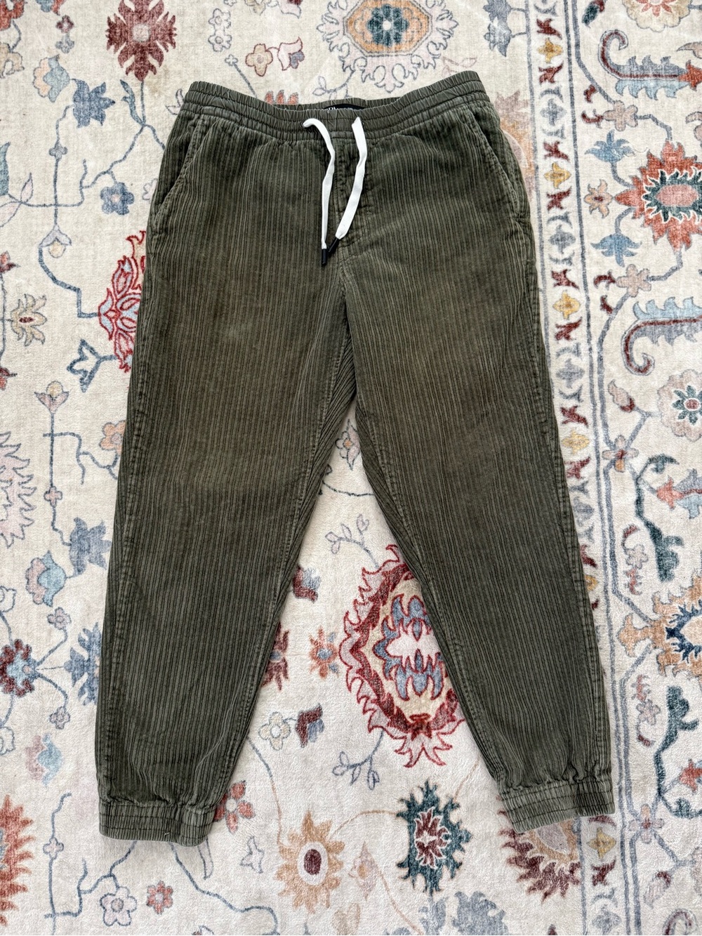 Zara Corduroy Drawstring‎ Joggers